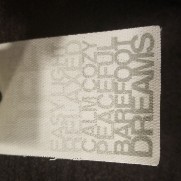 💕BAREFOOT DREAMS💕 CozyChic Drape Rib Cardigan Ultra Lite Carbon Gray S NWT - Picture 13 of 14